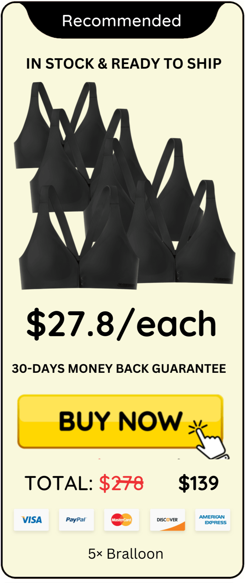 Bralloon Package price